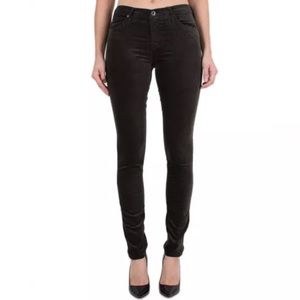 AG The Legging Super Skinny Velvet Pants